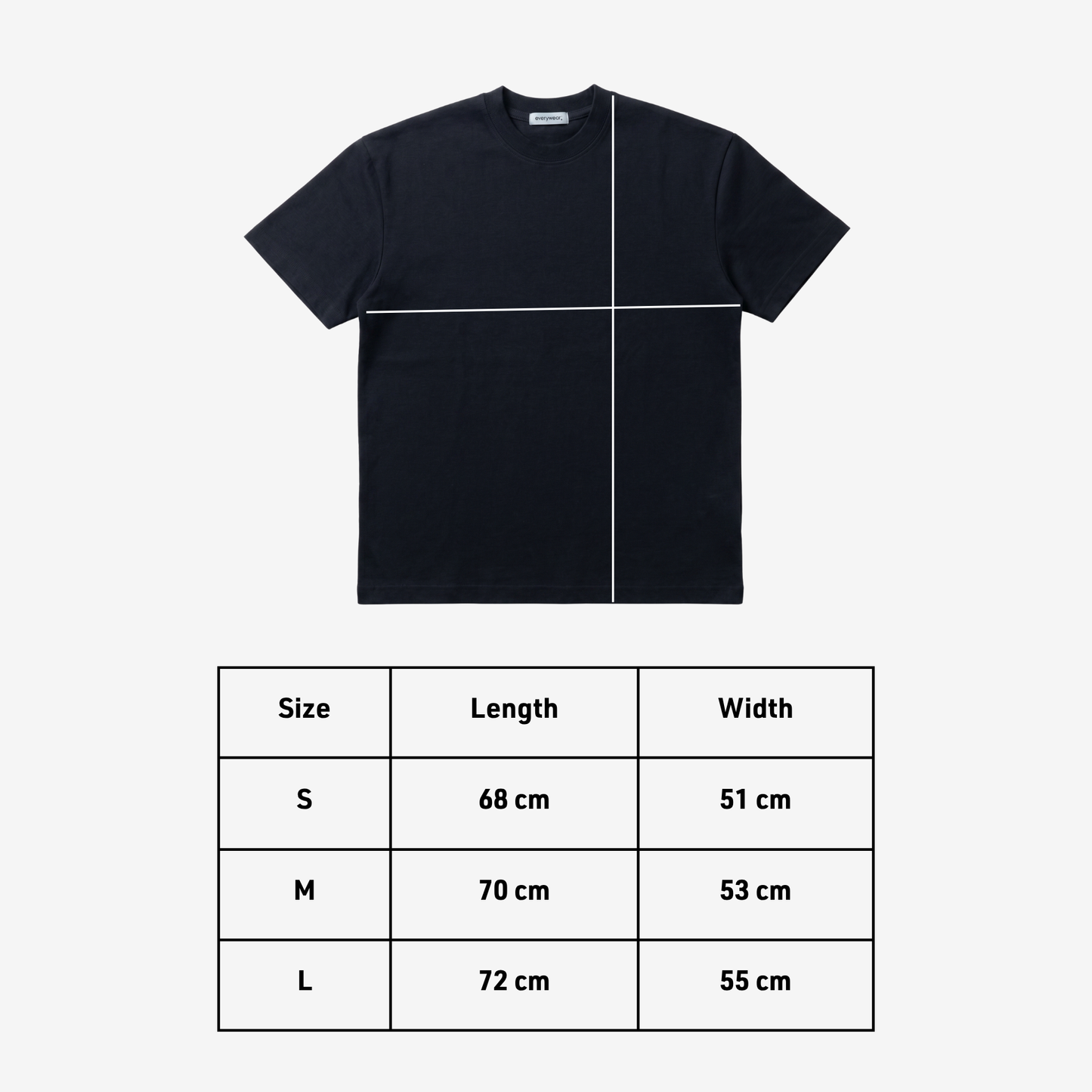 White RGLR T-shirt
