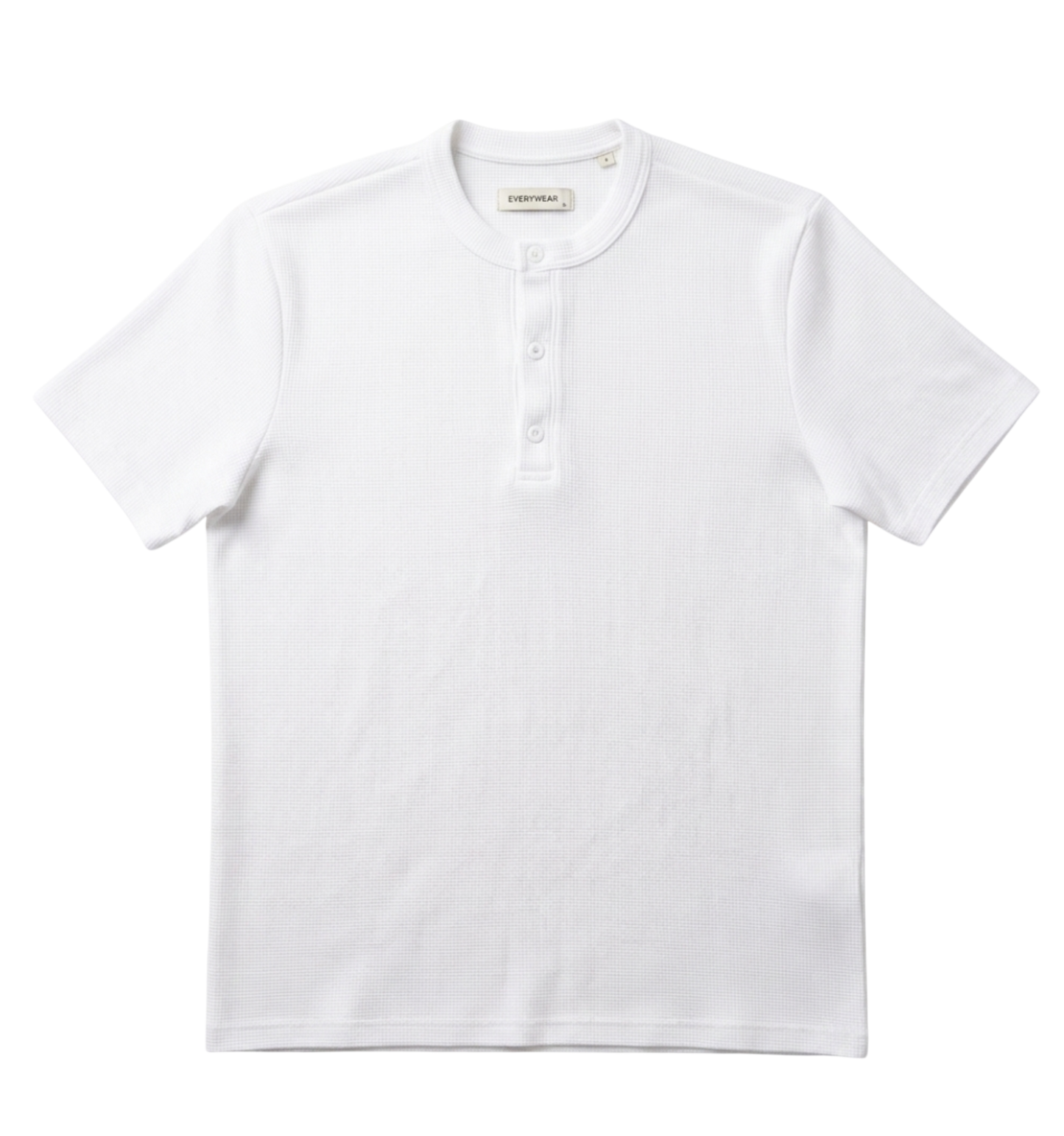 White Henley T-shirt