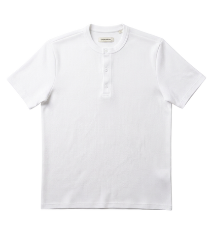 White Henley T-shirt