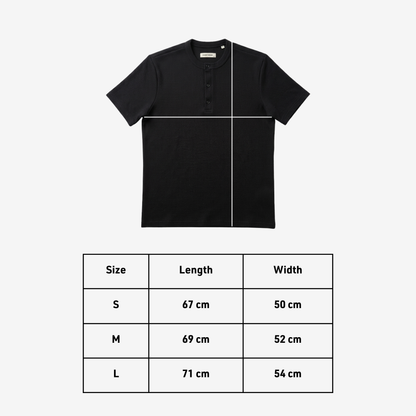 White Henley T-shirt