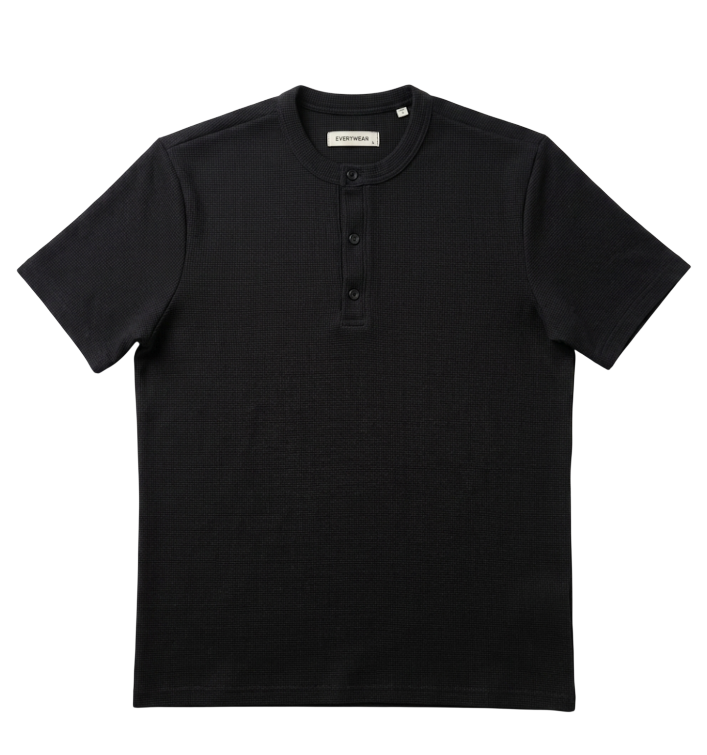 Black Henley T-shirt