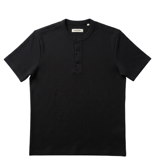 Black Henley T-shirt