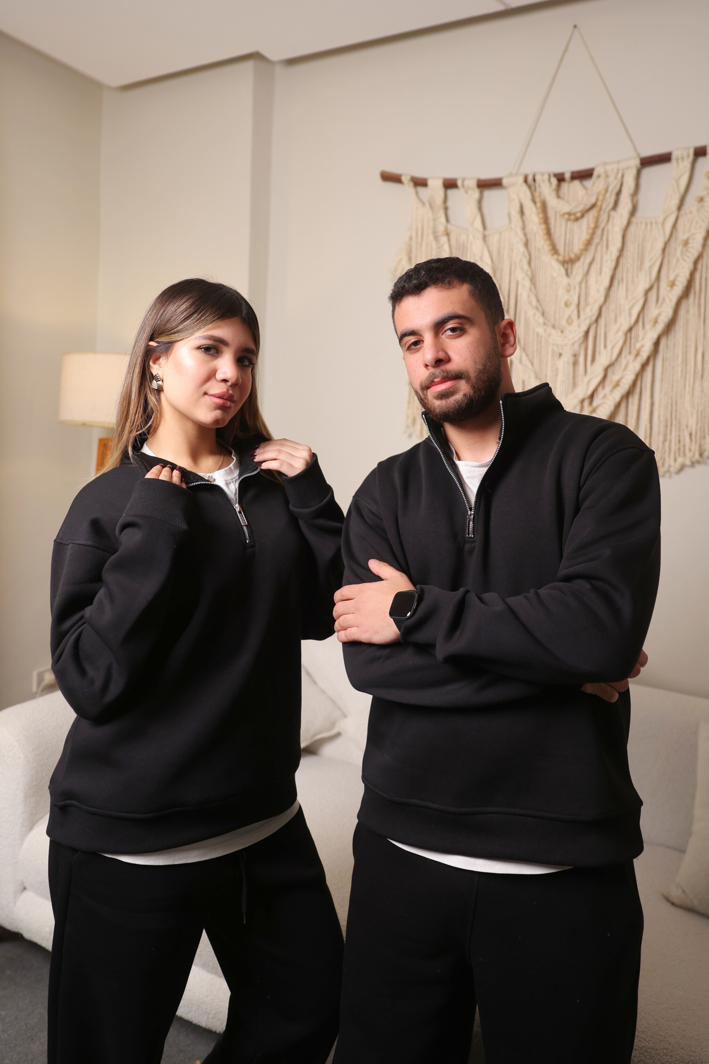 Black Quarter Zip