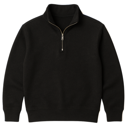 Black Quarter Zip