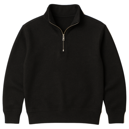 Black Quarter Zip