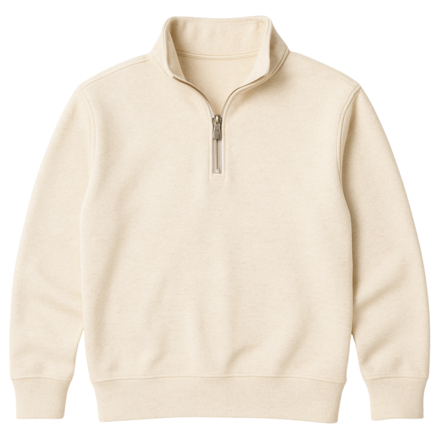 Cream Quarter Zip
