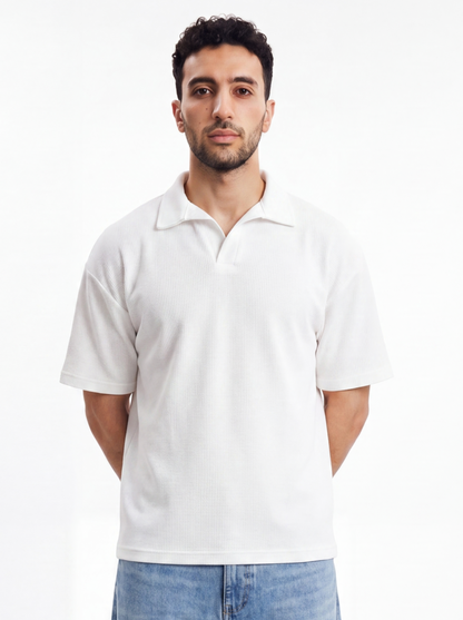 White Polo shirt